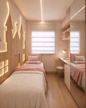 Quarto infantil projetado por Camila Assunção